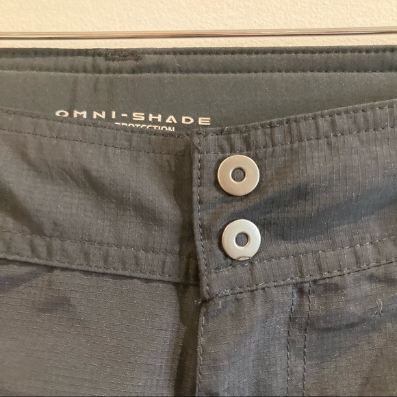 COLUMBIA Sz 14 Silver Ridge  Omni Shade Omni Wick Adjustable Waist Shorts - Picture 7 of 16